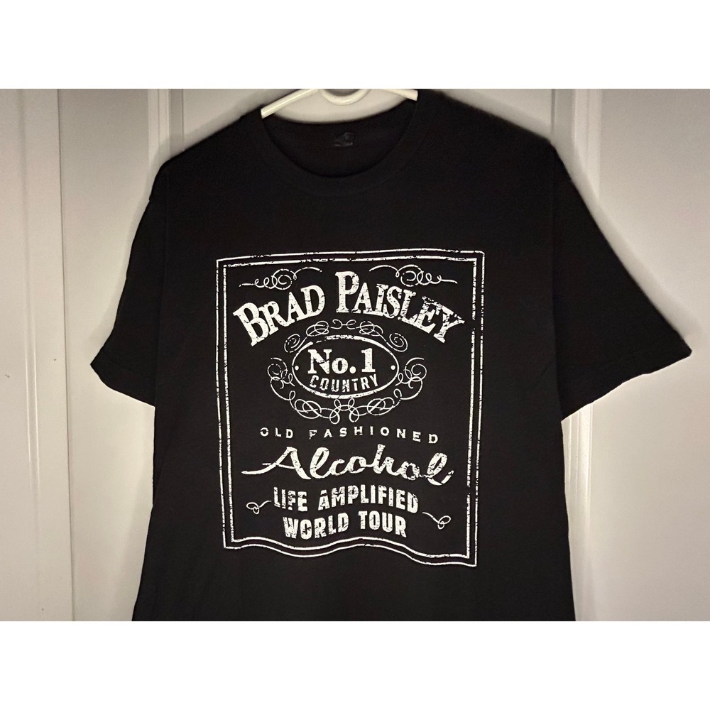 Brad Paisley Alchol Tour Country Music Tour T-Shirt